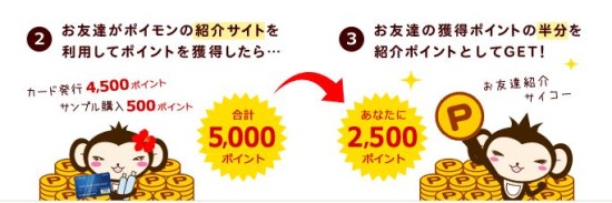 ポイントモンキーの紹介制度